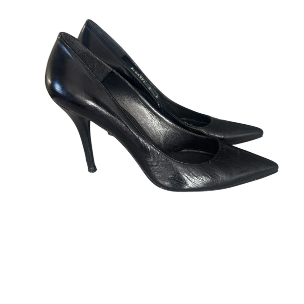 Stuart Weitzman Black Stiletto Pump 8